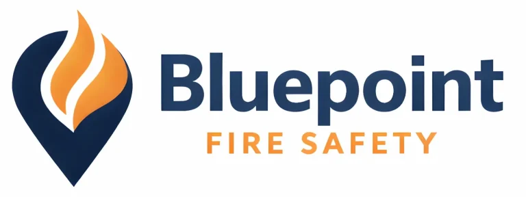 Bluepoint Fire Safety logo - return to homepage